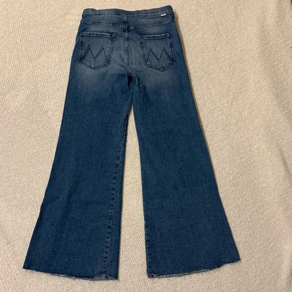 Mother Jeans The Tab Roller Skimp Wide Leg Jeans (only worn once!) - Picture 2 of 9